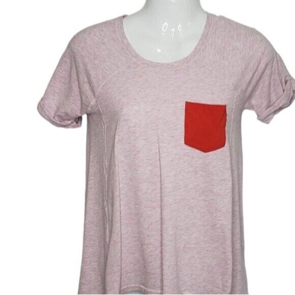 Ivivva Girls Tee Shirt Short Sleeve Size 14 Chest Pocket - Picture 13 of 13